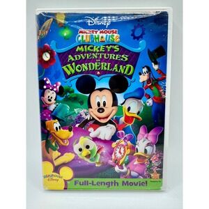 Disney Mickey Mouse Clubhouse Mickey's Adventures in Wonderland Movie DVD 2009